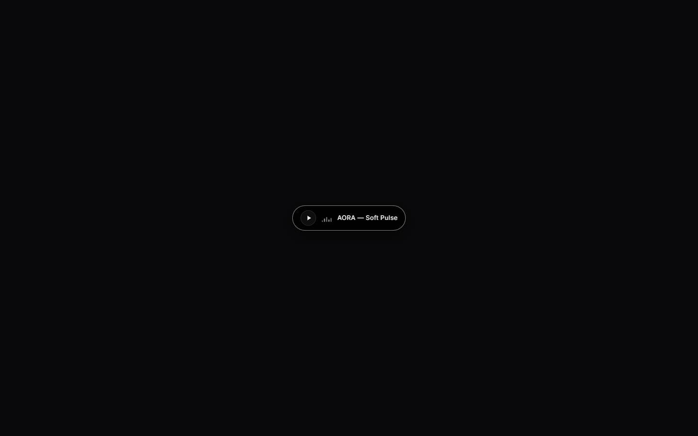 Portfolio Profile Music Player