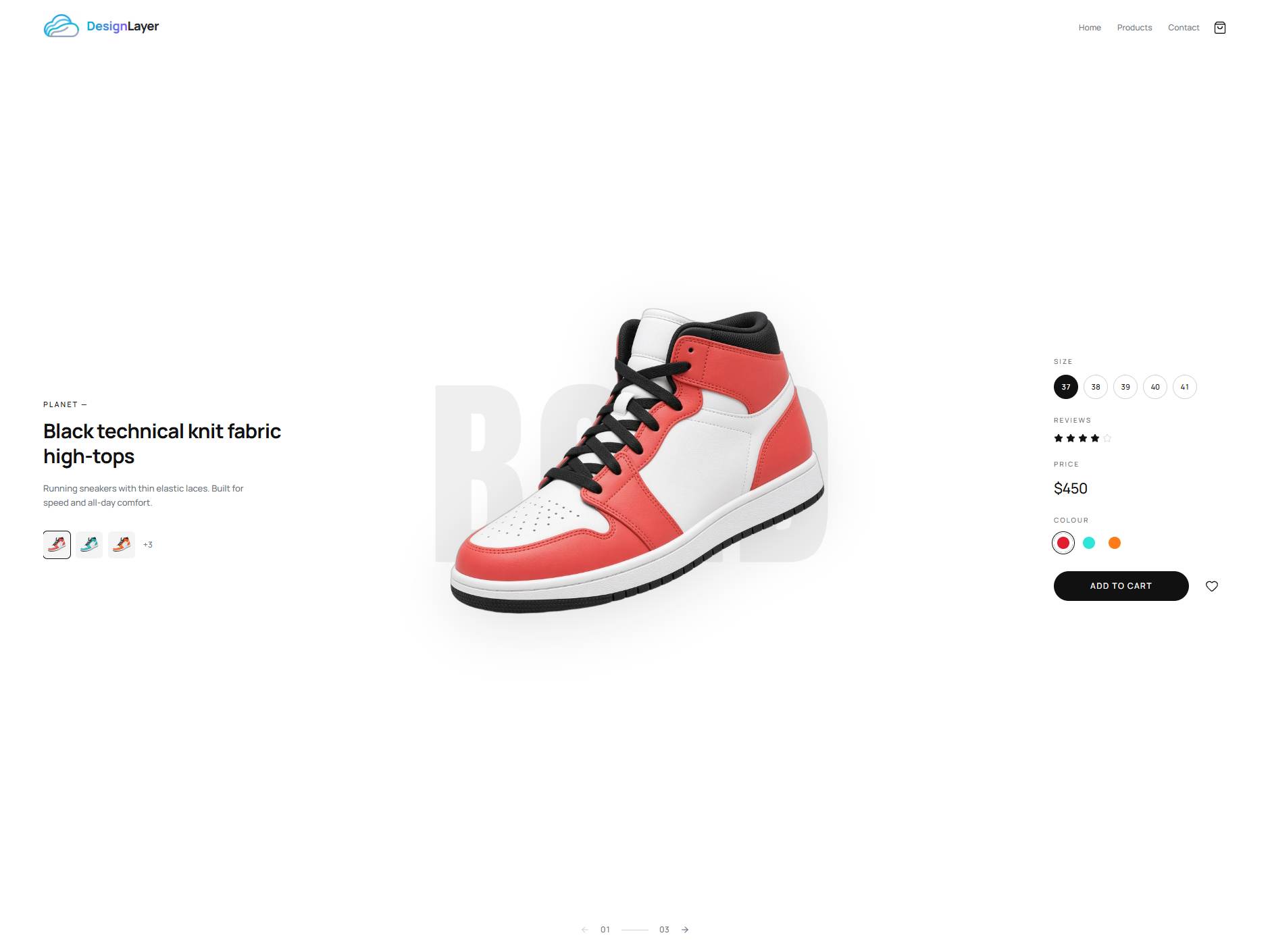 Sneaker Bold Hero