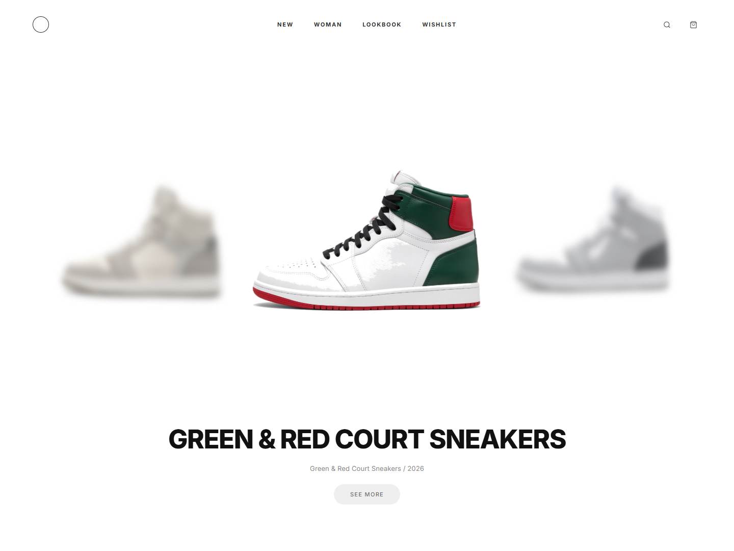 Sneaker Focus Carousel