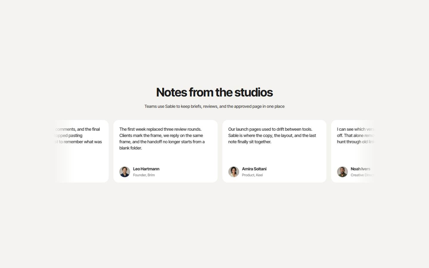 Spotlight Reviews React component