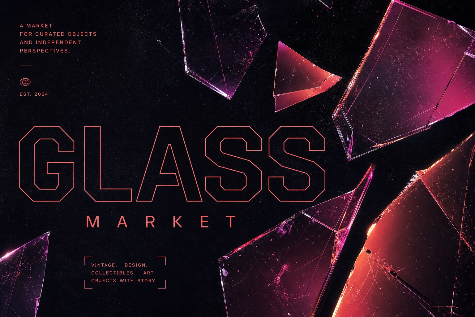Glass Market キャンペーンKV