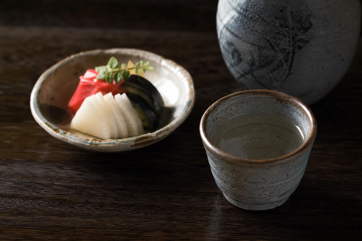 日本酒とつまみ